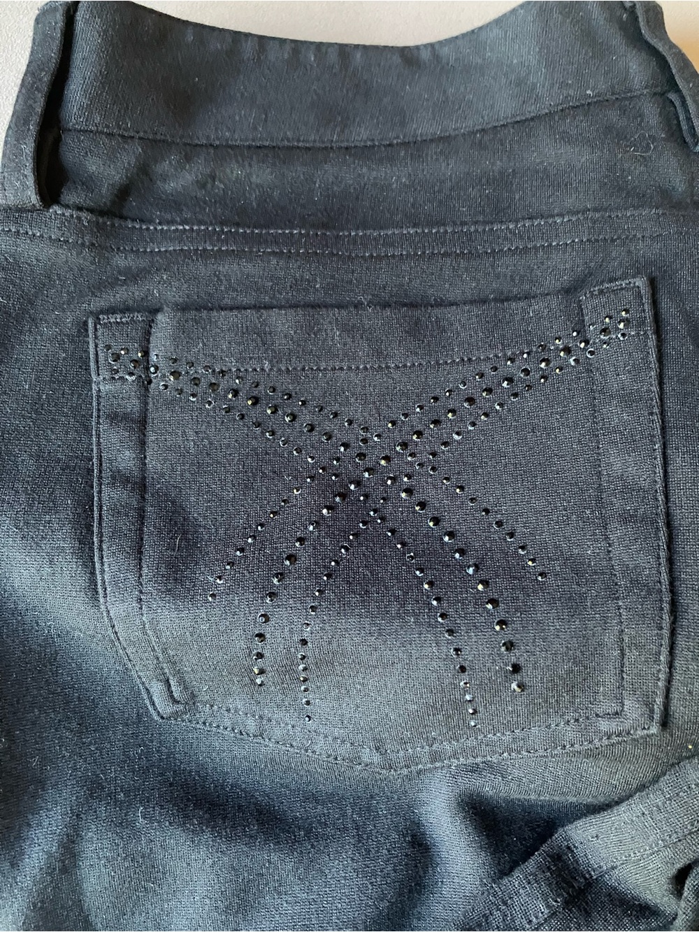 NYDJ Pants Rhinestone Back Pocket